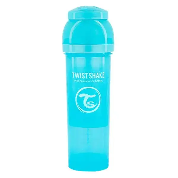 Twistshake Biberon Anti-Colique Bleu Pastel +4m 330ml