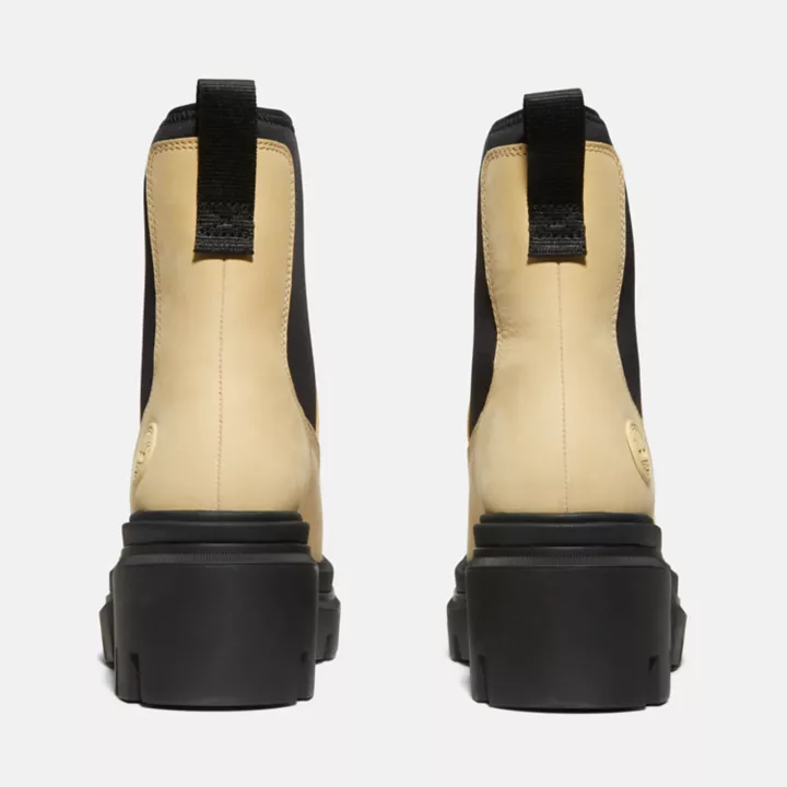 Bota Chelsea Everleigh Feminina na cor Bege