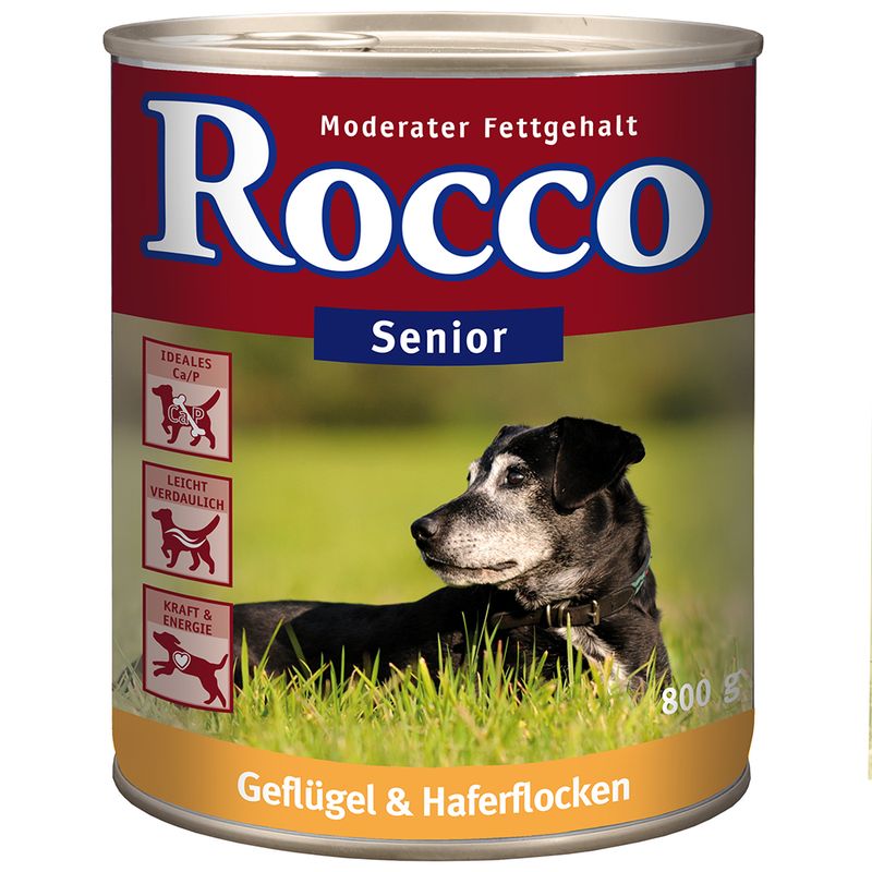 Lot Rocco Senior 24 x 800 g
