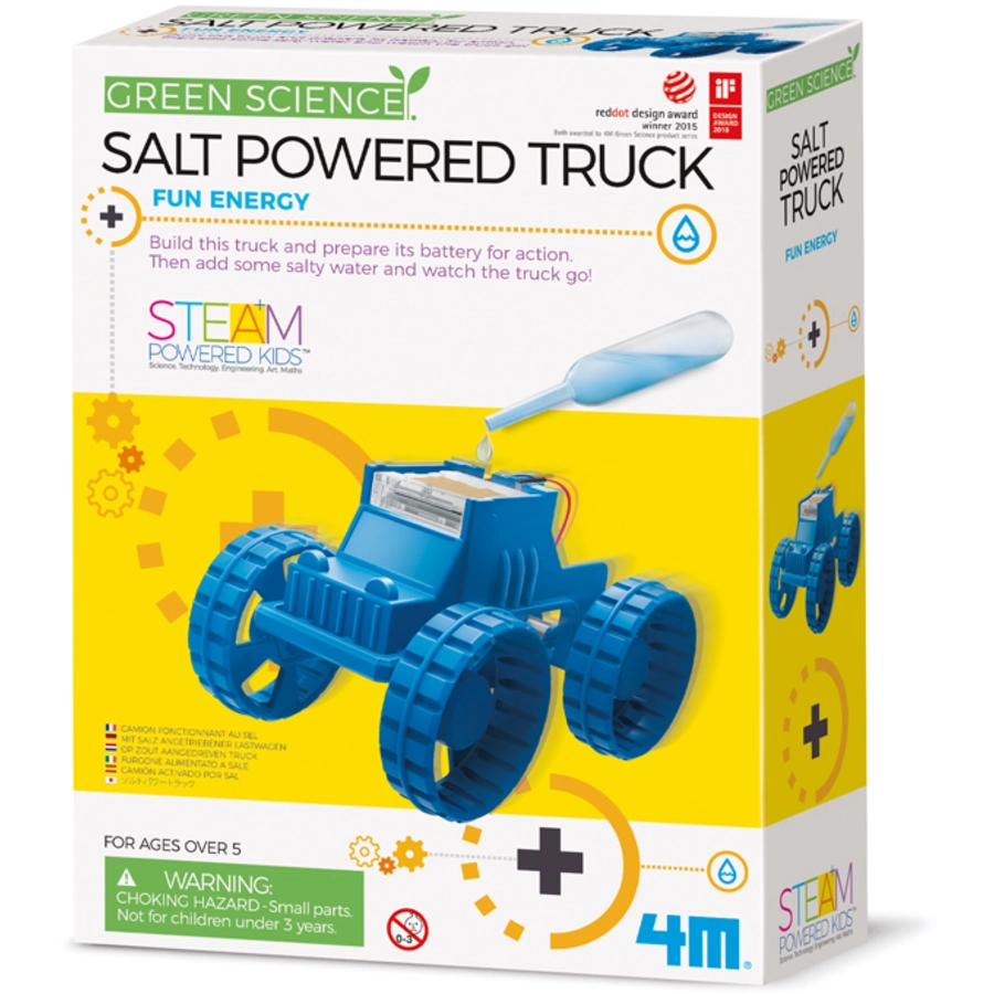 4M Green Science - Salzwasser Truck Mehrfarbig