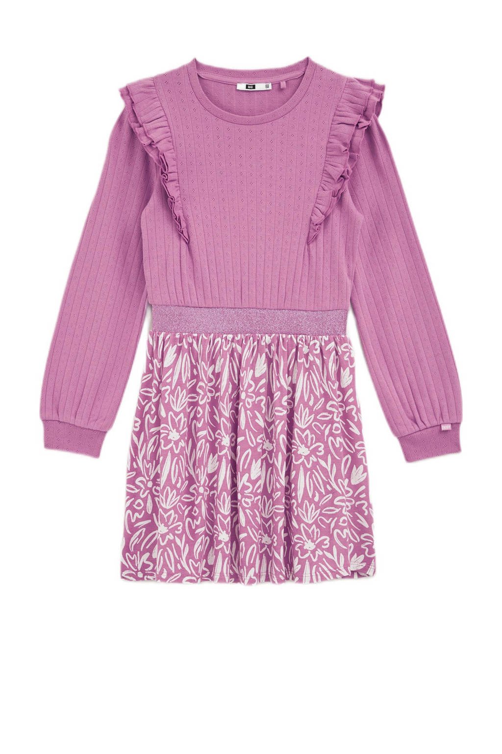 WE Fashion korte jurk roze