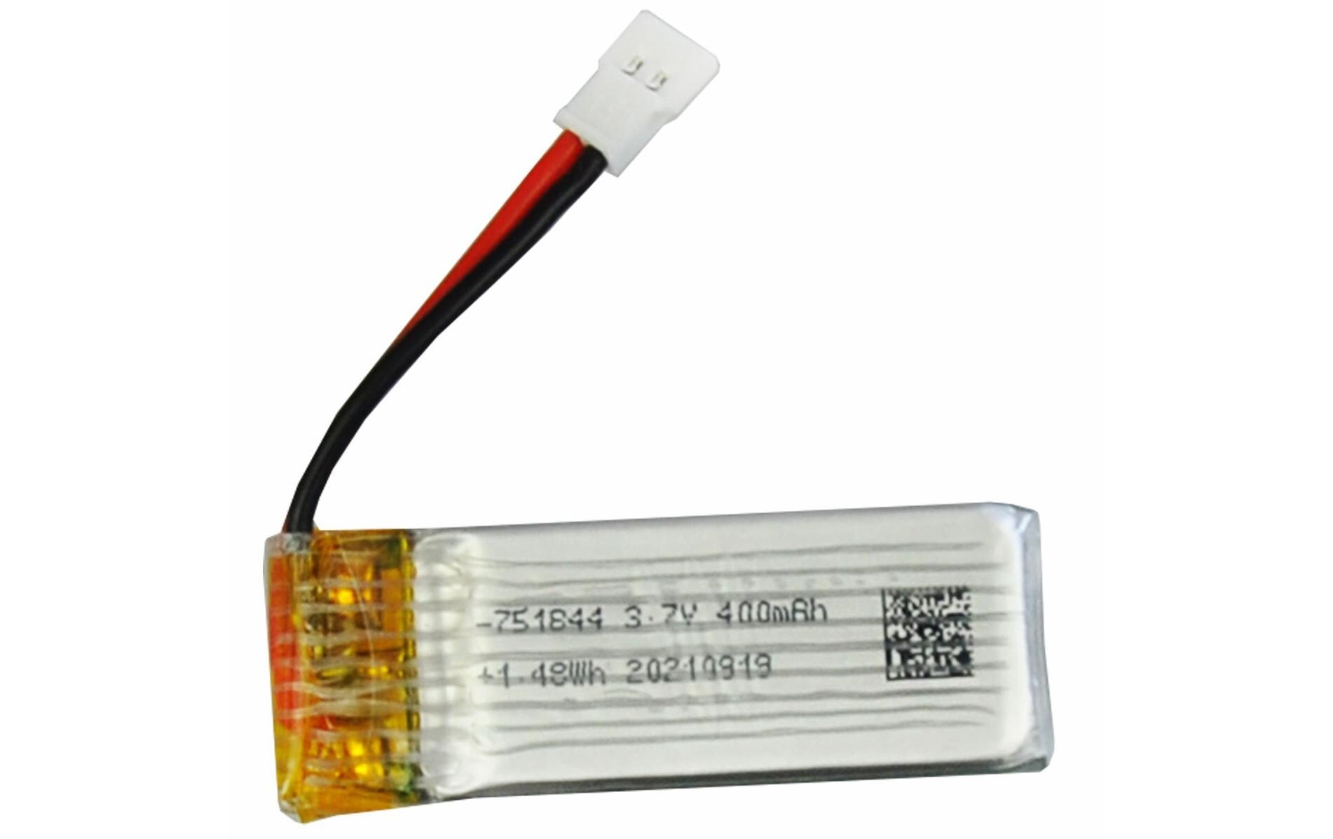 RC-Akku LiPo 400 mAh 3.7 V 20CErsatzakku zu AMXFlight Rare Bear, P40, T28