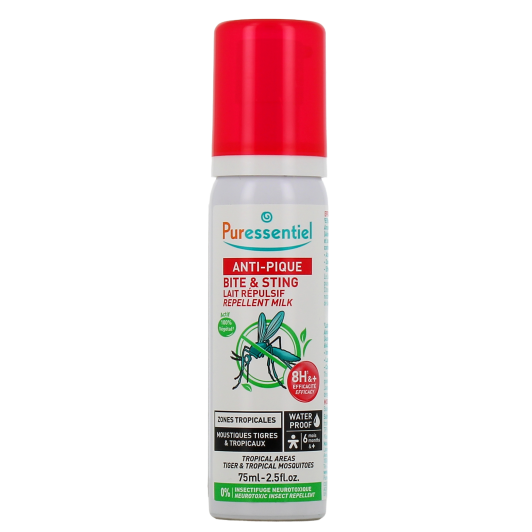 Puressentiel anti moustiques zones tropicales - Lait ou stick répulsif