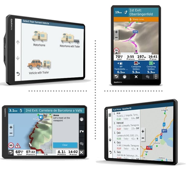 GPS Garmin Camper 1095