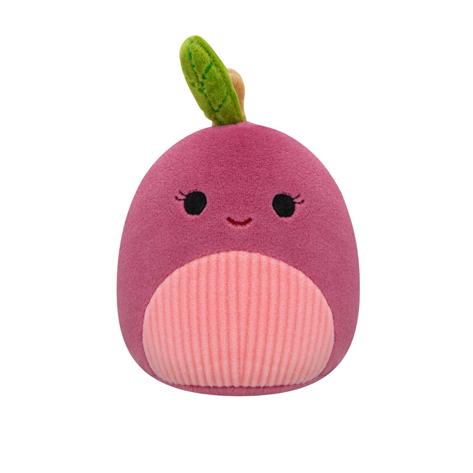 Squishmallows - Pets Hundelegetøj med Pibelyd - Cherry - 18 cm Frugt