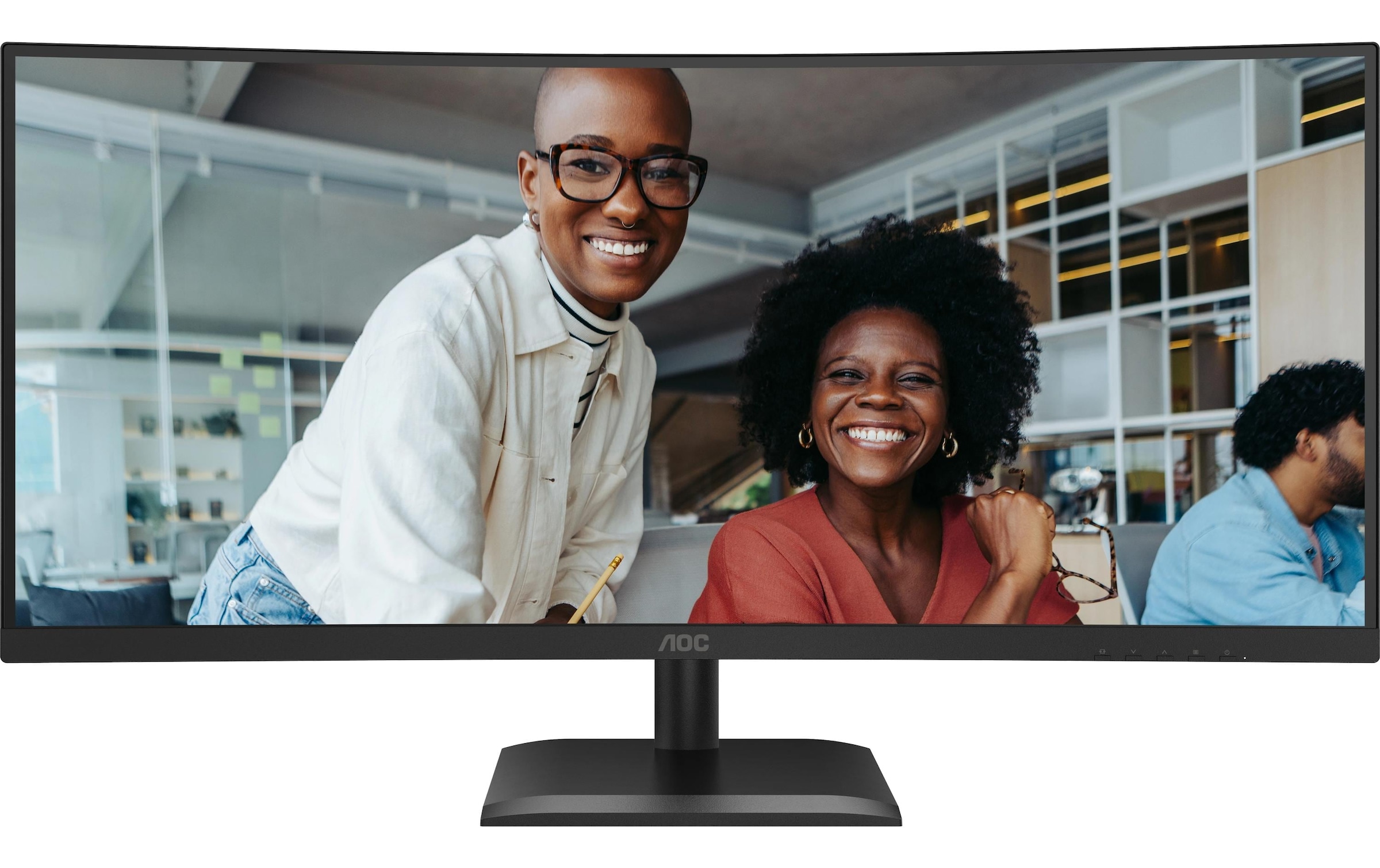 AOC Curved-LED-Monitor »CU34E4CV« 86,36 cm/34 ″  3440 x 1440 px UWQHD 120 Hz