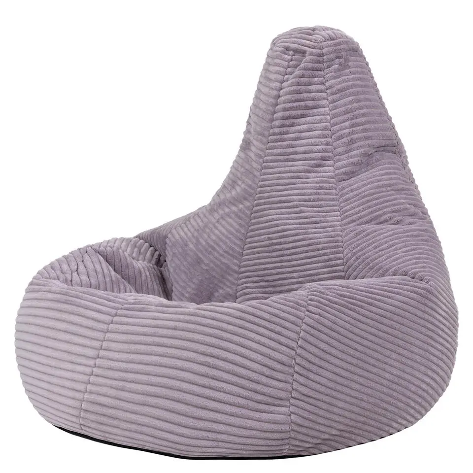 Set van 2 icon Kinderzitzakken Dalton - Corduroy Zitzak - Paars