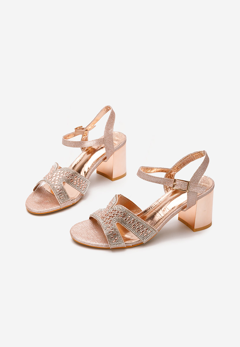 Sandales élégantes femme champagne Sonya