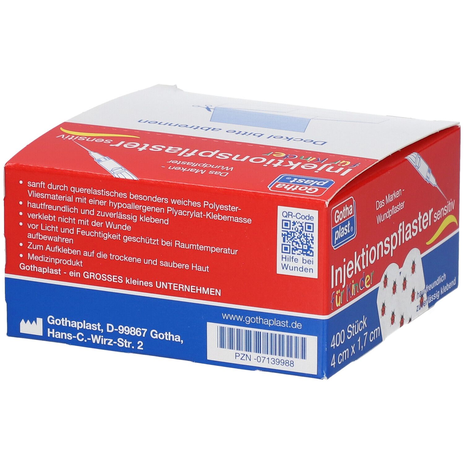 Gothaplast® Injektionspflaster für Kinder 1,7 cm x 4 cm