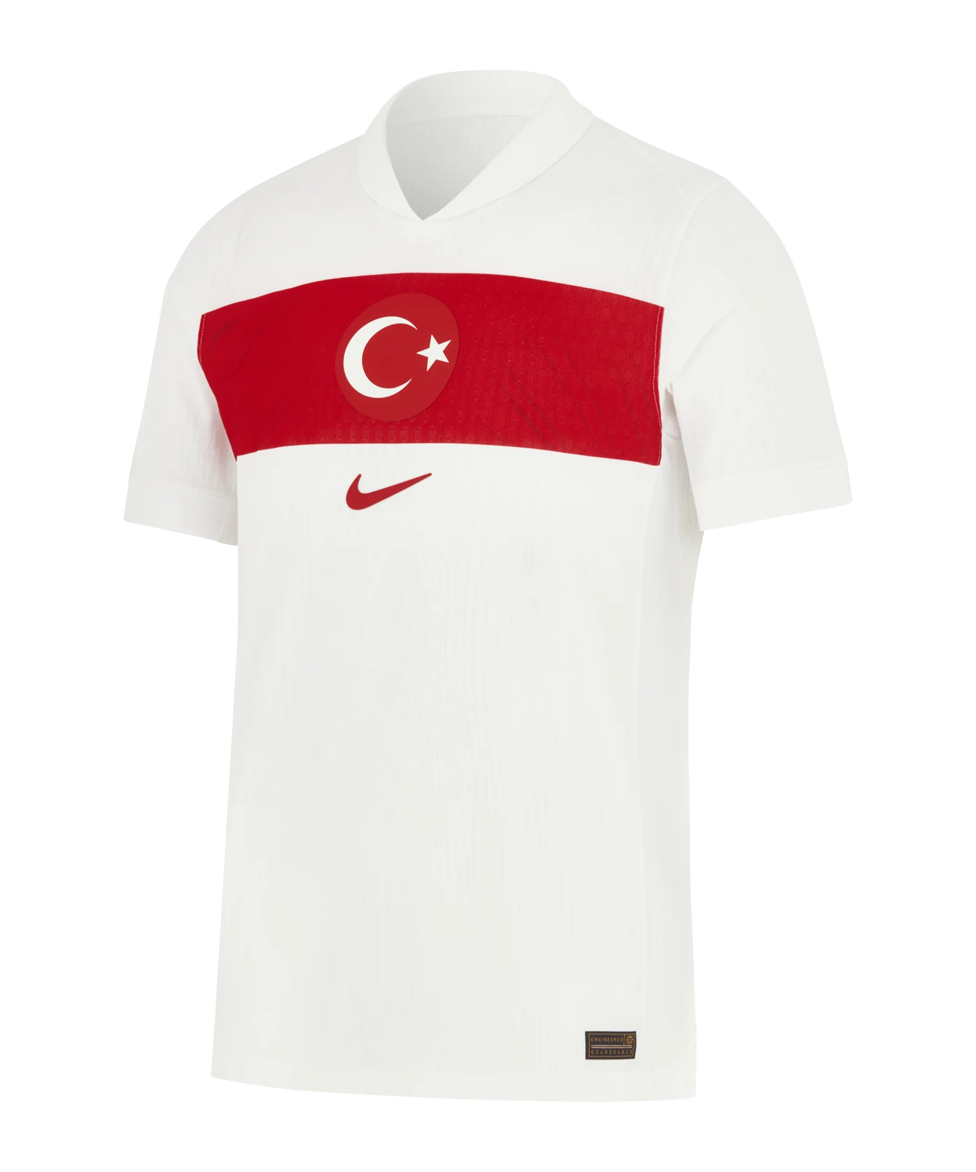 Nike Turkey Authentic jersey home EM 2024 white red Rot F100