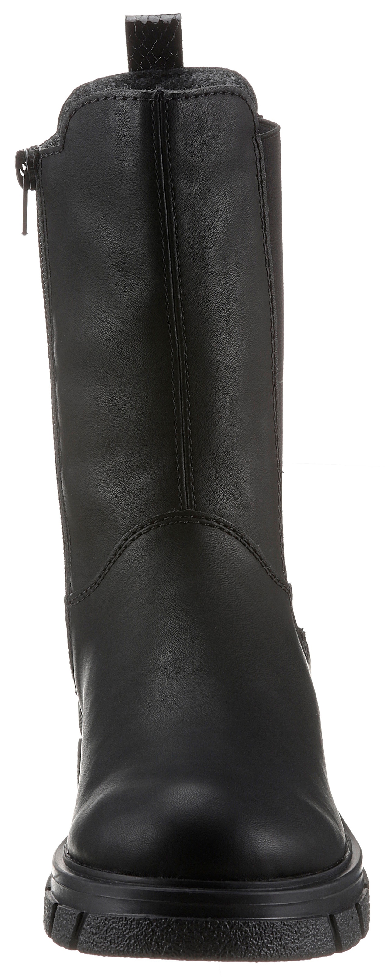 Rieker Chelseaboots  , Stiefelette, Blockabsatz, Boots mit breitem Stretcheinsatz