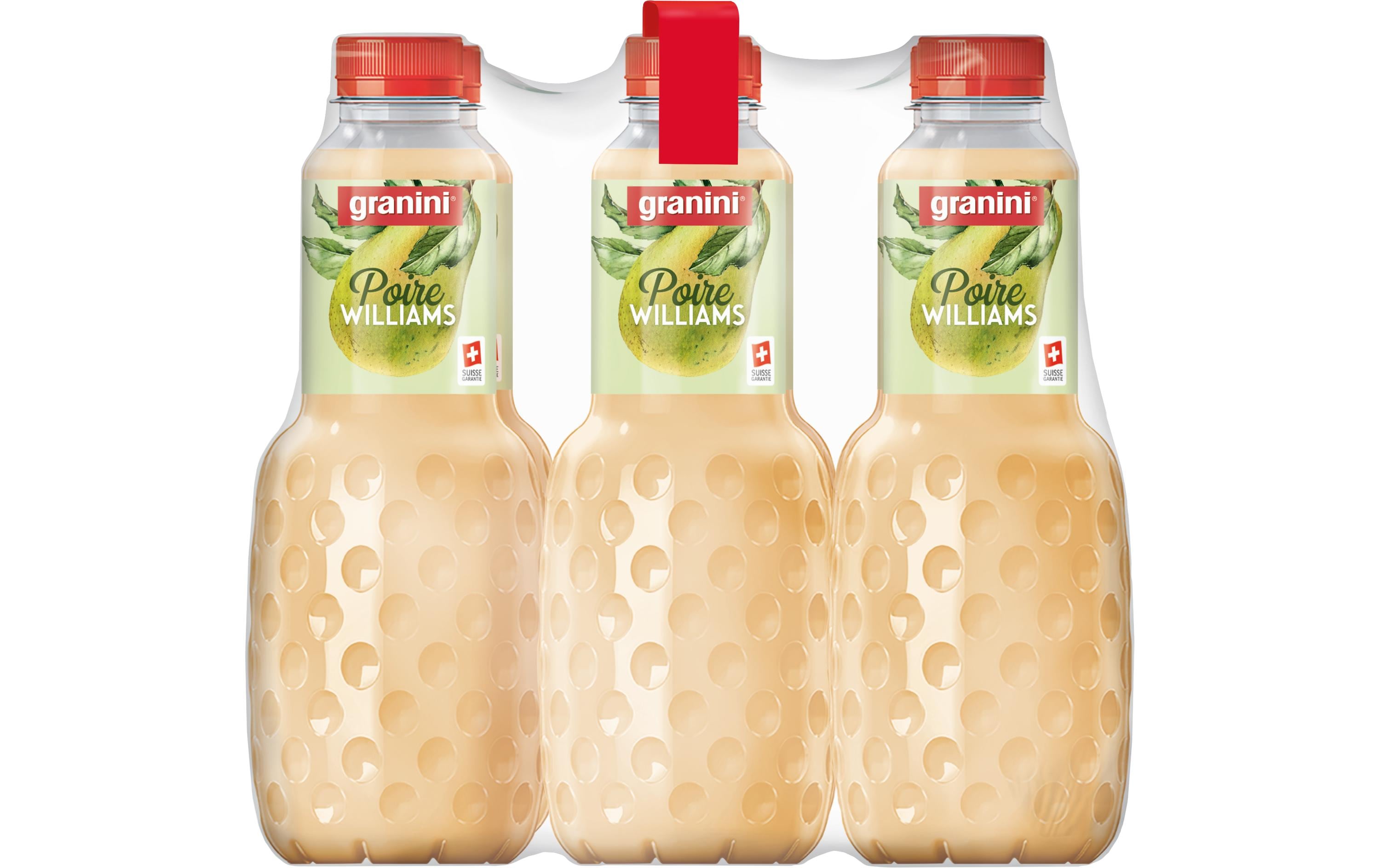 Fruchtsaft Williams Birne 6 x 1 lSchweizer Birnen-Nektar