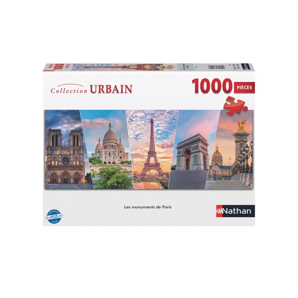 Puzzle 1000 pièces Monuments de Paris