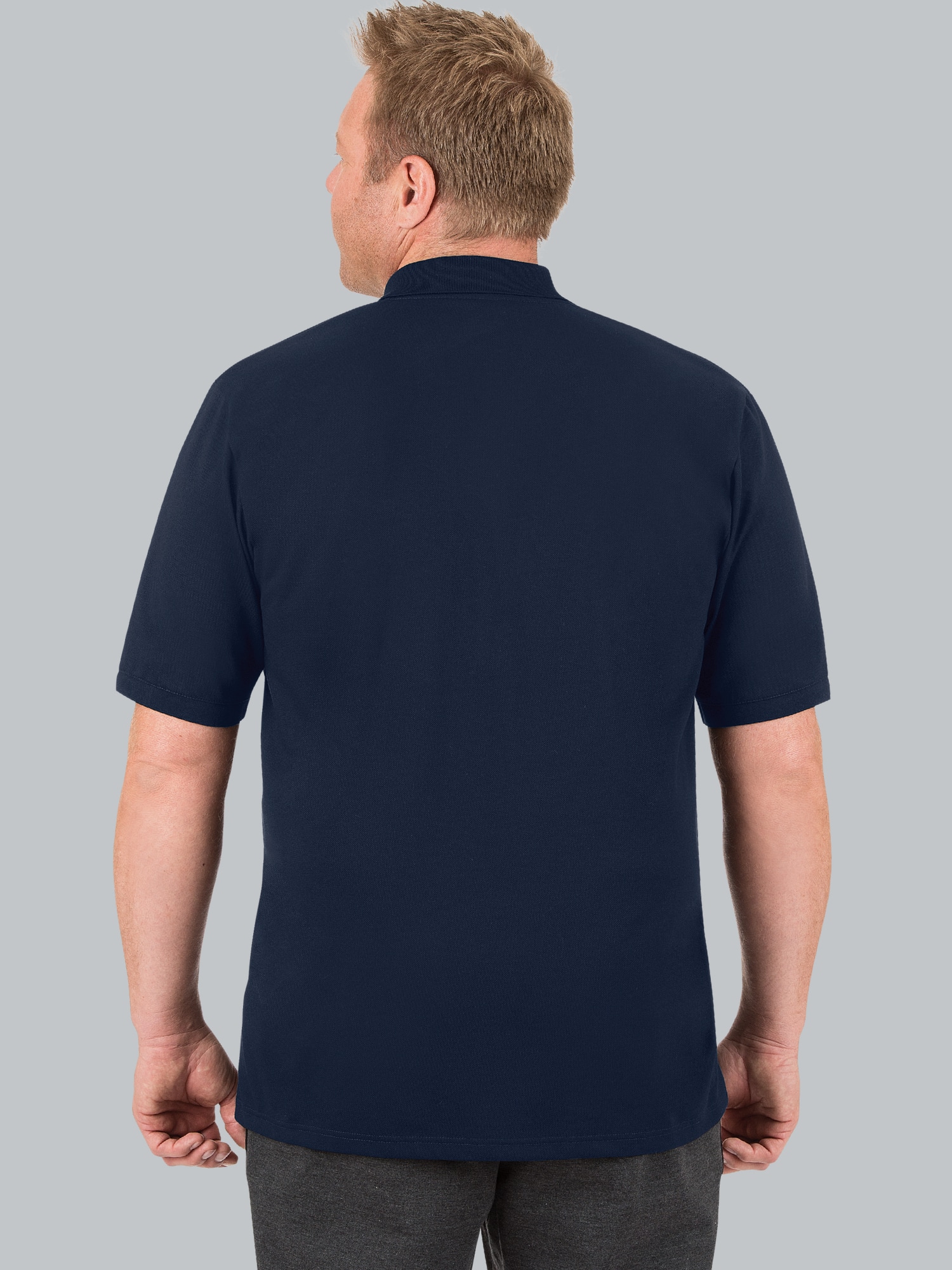 Poloshirt für Industriewäsche Navy