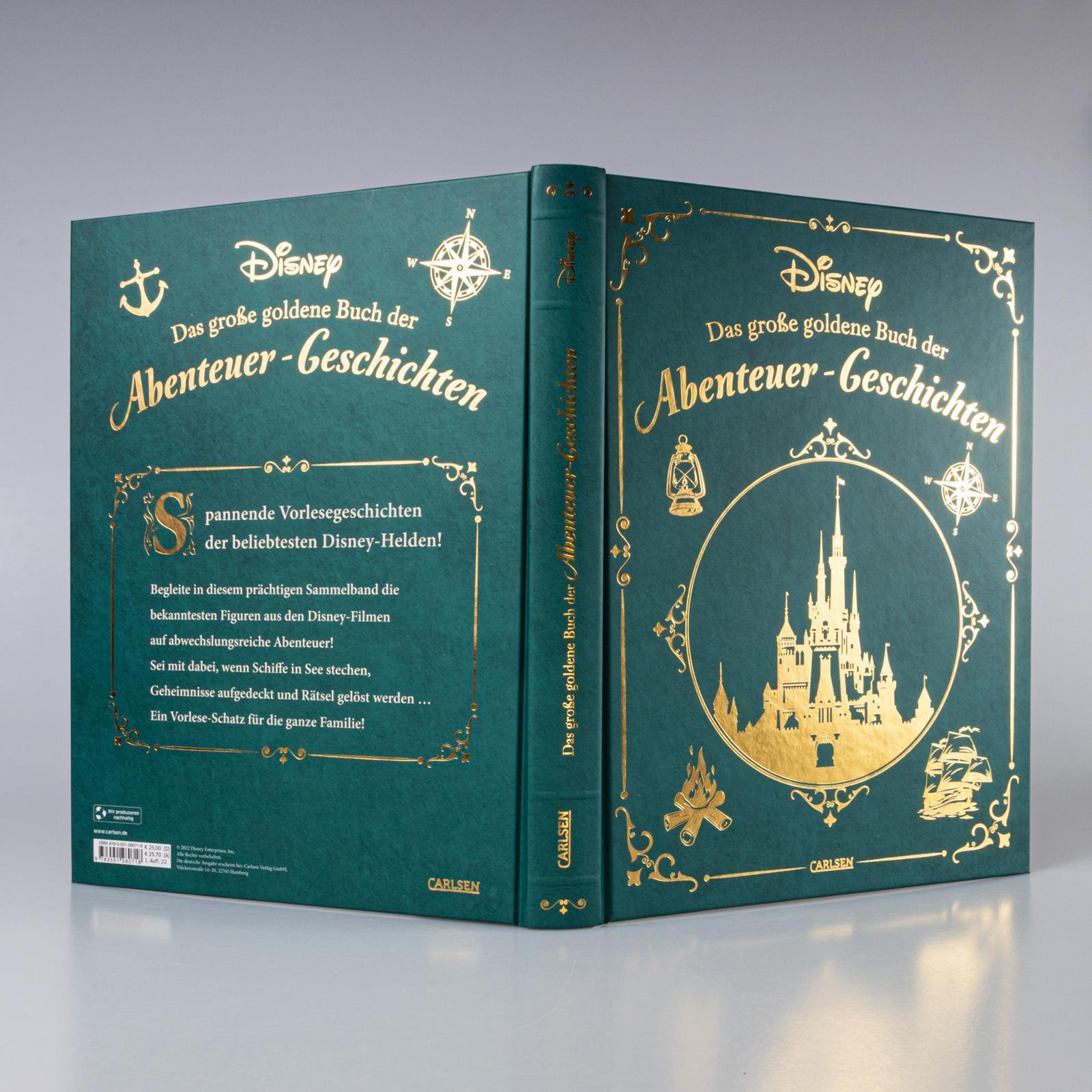 Das große goldene Buch der Abenteuer-Geschichten