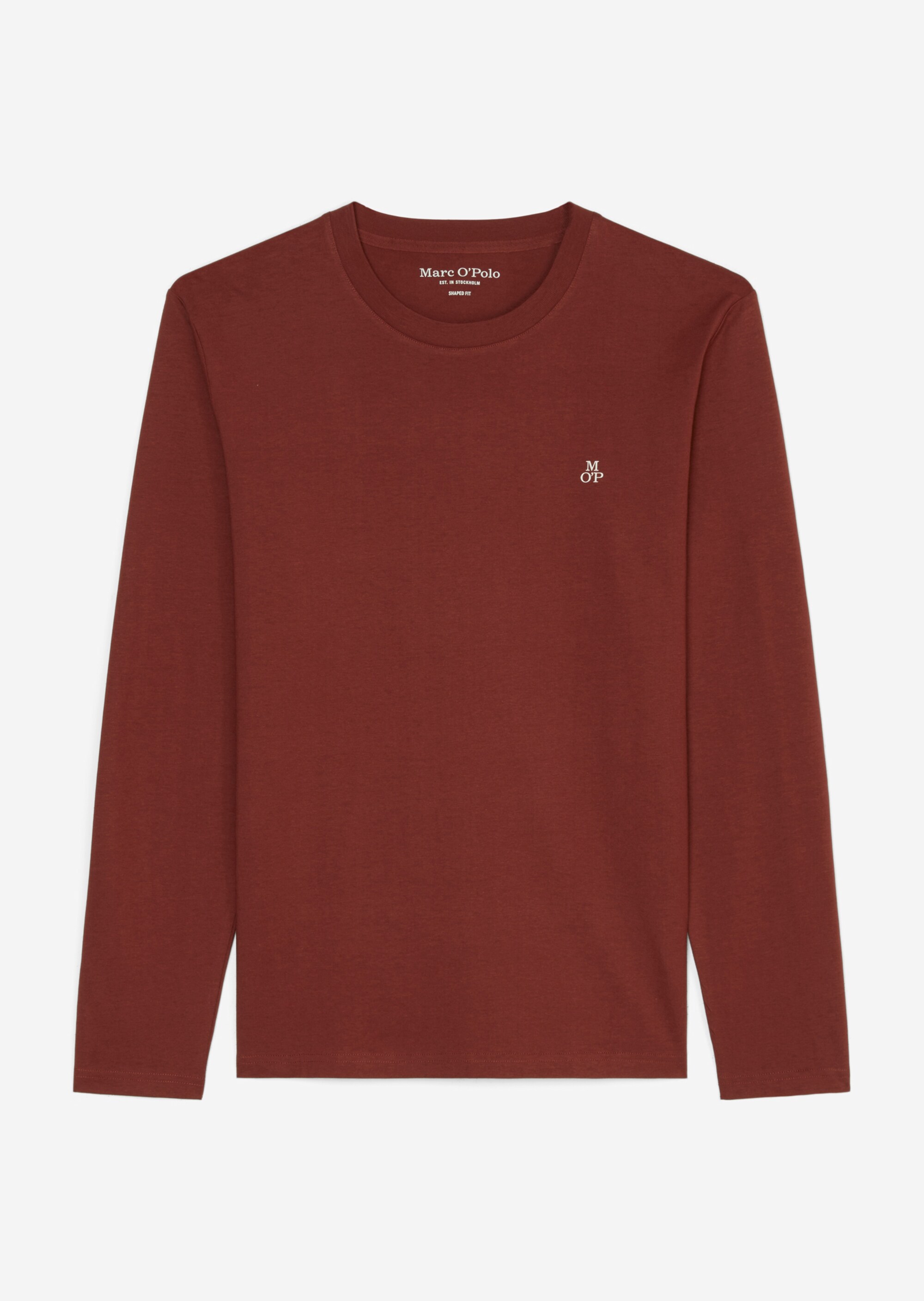 Longsleeve shaped aus reiner Bio-Baumwolle