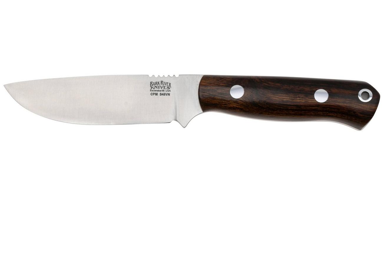 Bark River Bravo Necker II CPMS45VN Desert Ironwood, vaststaand mes