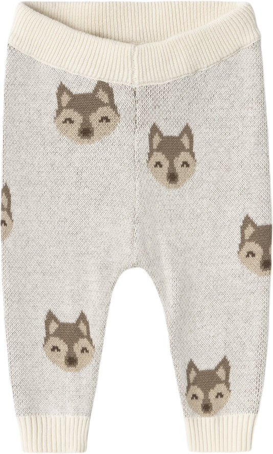 Lil' Atelier NBMLAMOE KNIT PANT LIL Birch