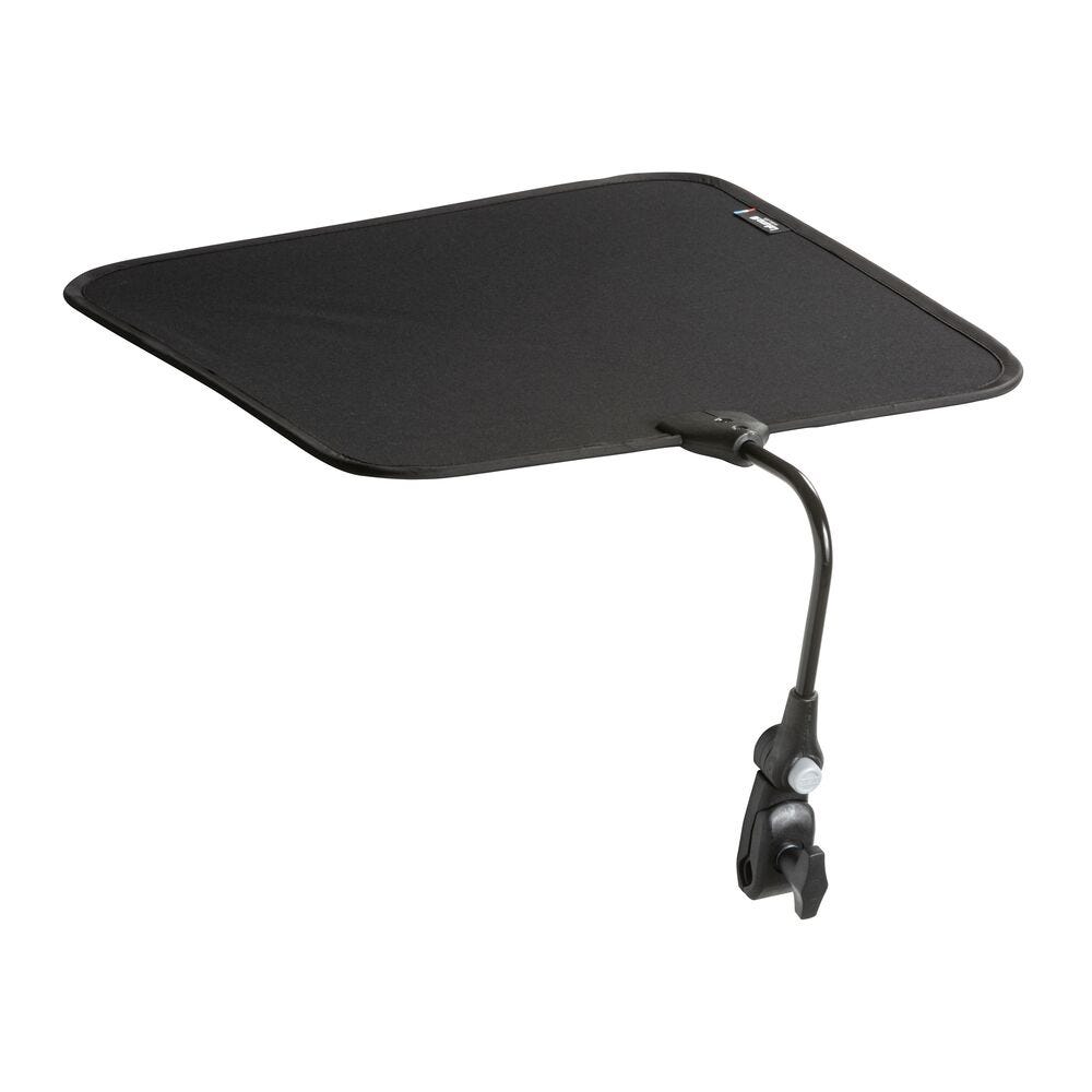 Set gepolsterte Relaxliege XL mit Sonnenschirm und Becherhalter RSX Clip XL AirComfort® Acier