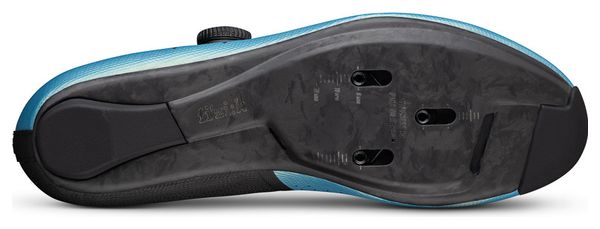 Chaussures Route Fizik Tempo Decos Carbone Bleu Irisé