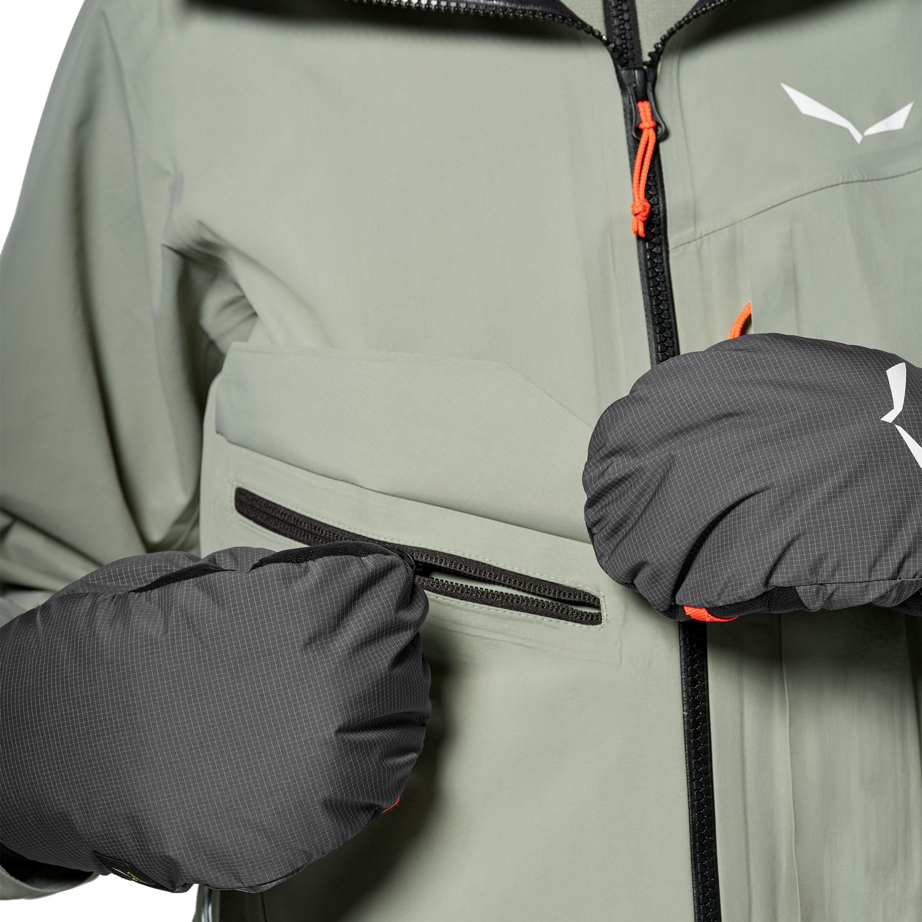 SALEWA Sella Free 3L Powertex Hardshelljacke Damen shadow