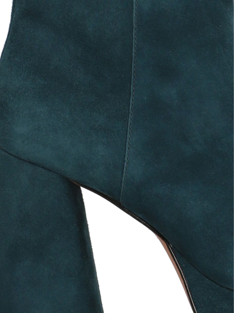 Veloursleder Stiefelette