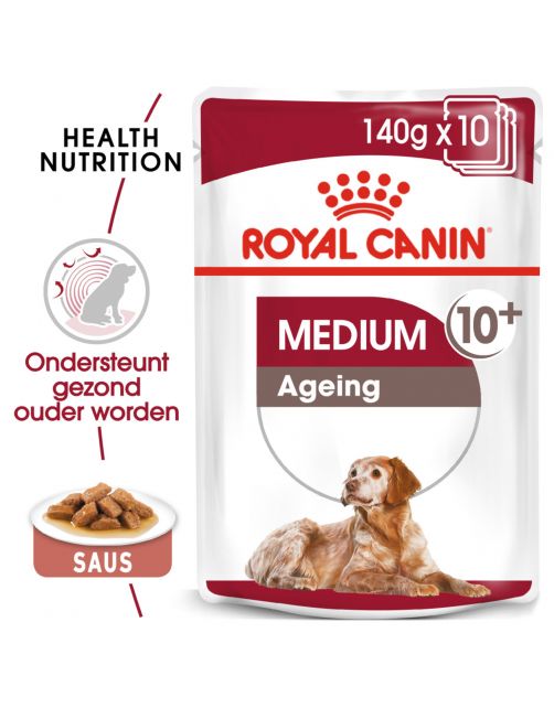 Royal Canin Medium Ageing 10+ Natvoer - Hondenvoer - 140 g