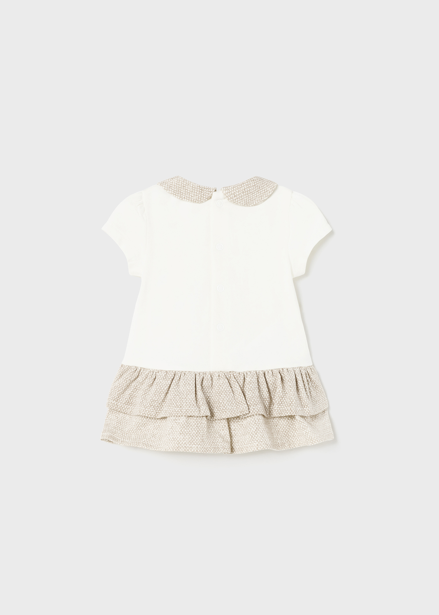 Vestido estampado para recém-nascido