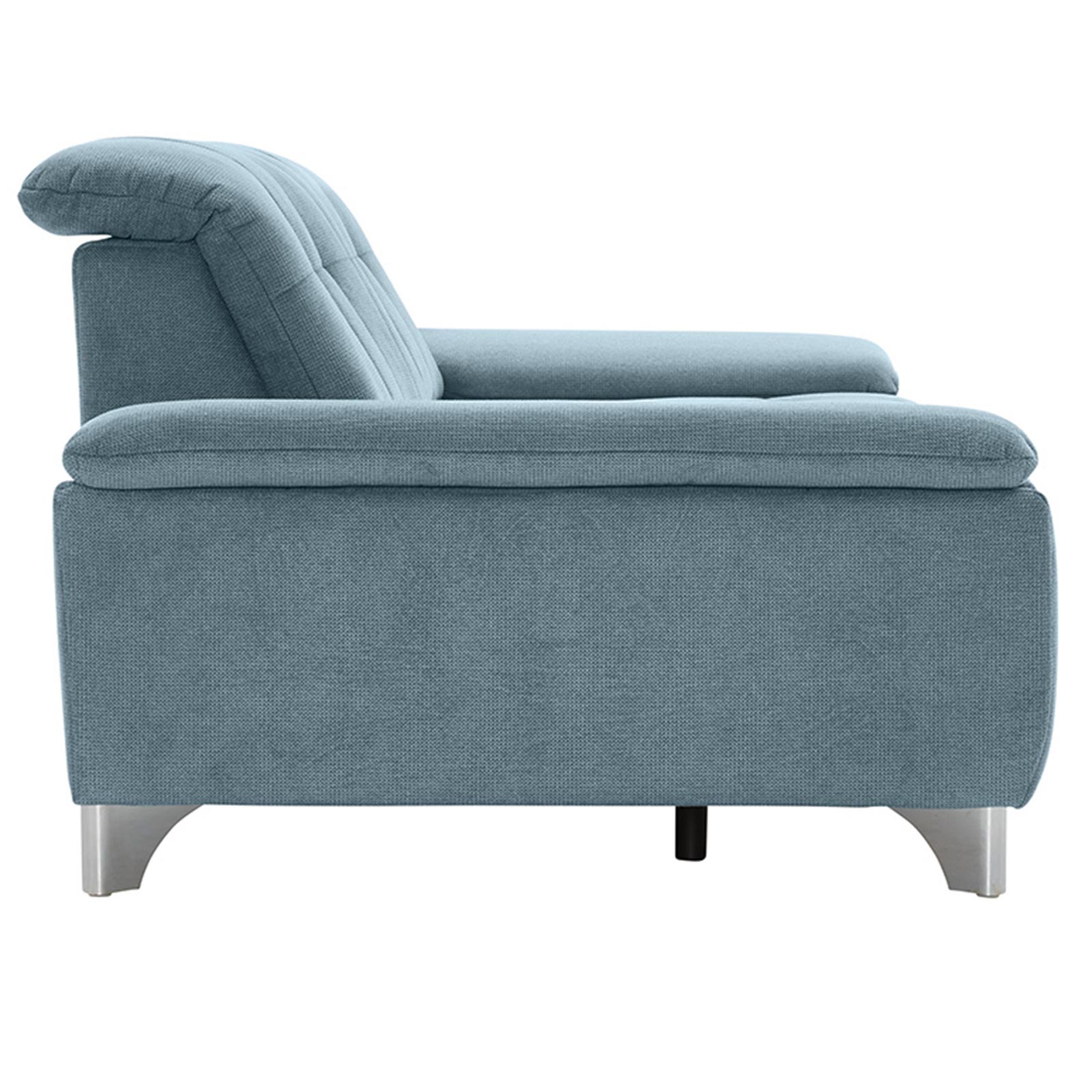 polsterpower 2,5-Sitzer-Sofa - Belle ice - Basismodell
