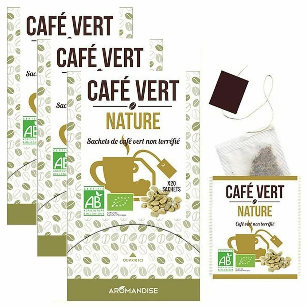 Café vert nature 54 sachets