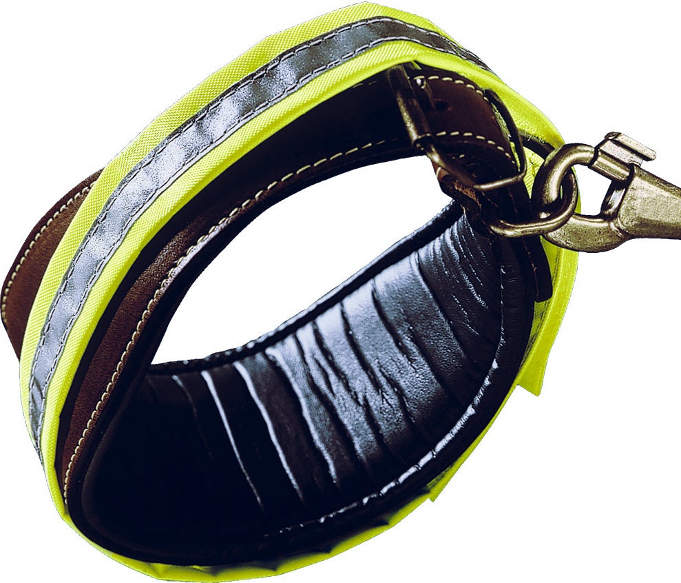 Ferplast hondenhalsband cover reflex geel 55 x 2,5 x 0,5 cm