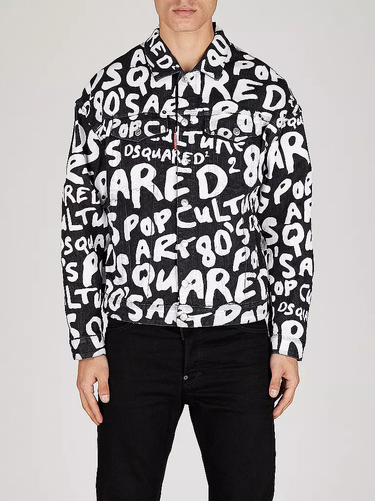 DSQUARED2 Jeansjacke schwarz