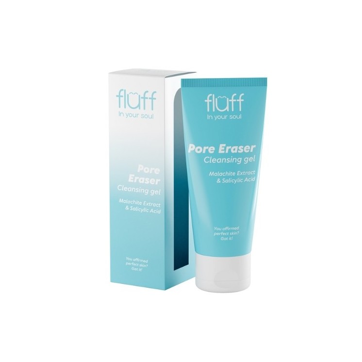 Fluff In Your Soul Pore Eraser Gesichtsreinigungsgel mit Malachitextrakt und Salicylsäure 100 ml