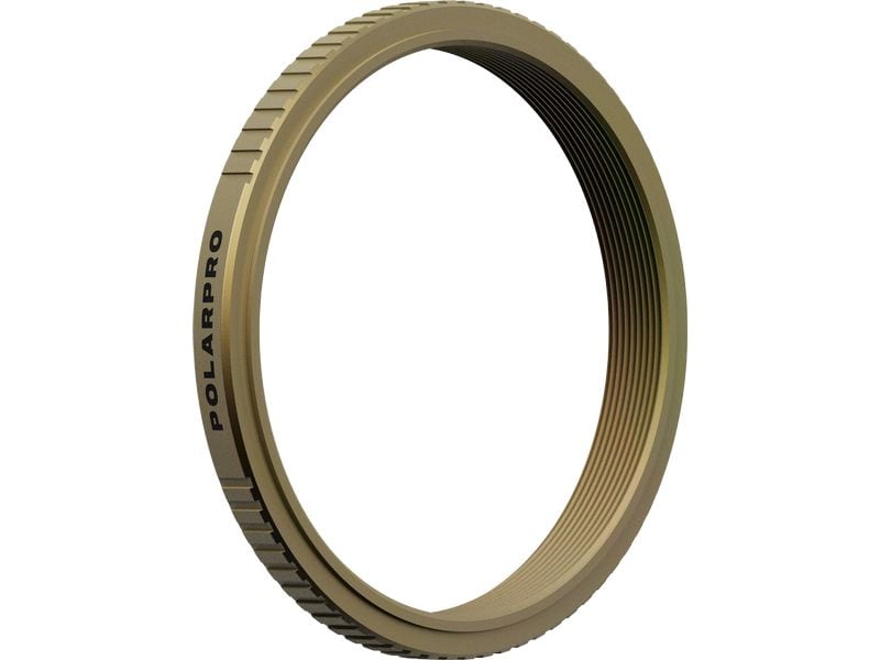 PolarPro Objektivfilter Fuji X100 Brass – 49 mm Filter-Adapter für Fujifilm X100 Kameras
