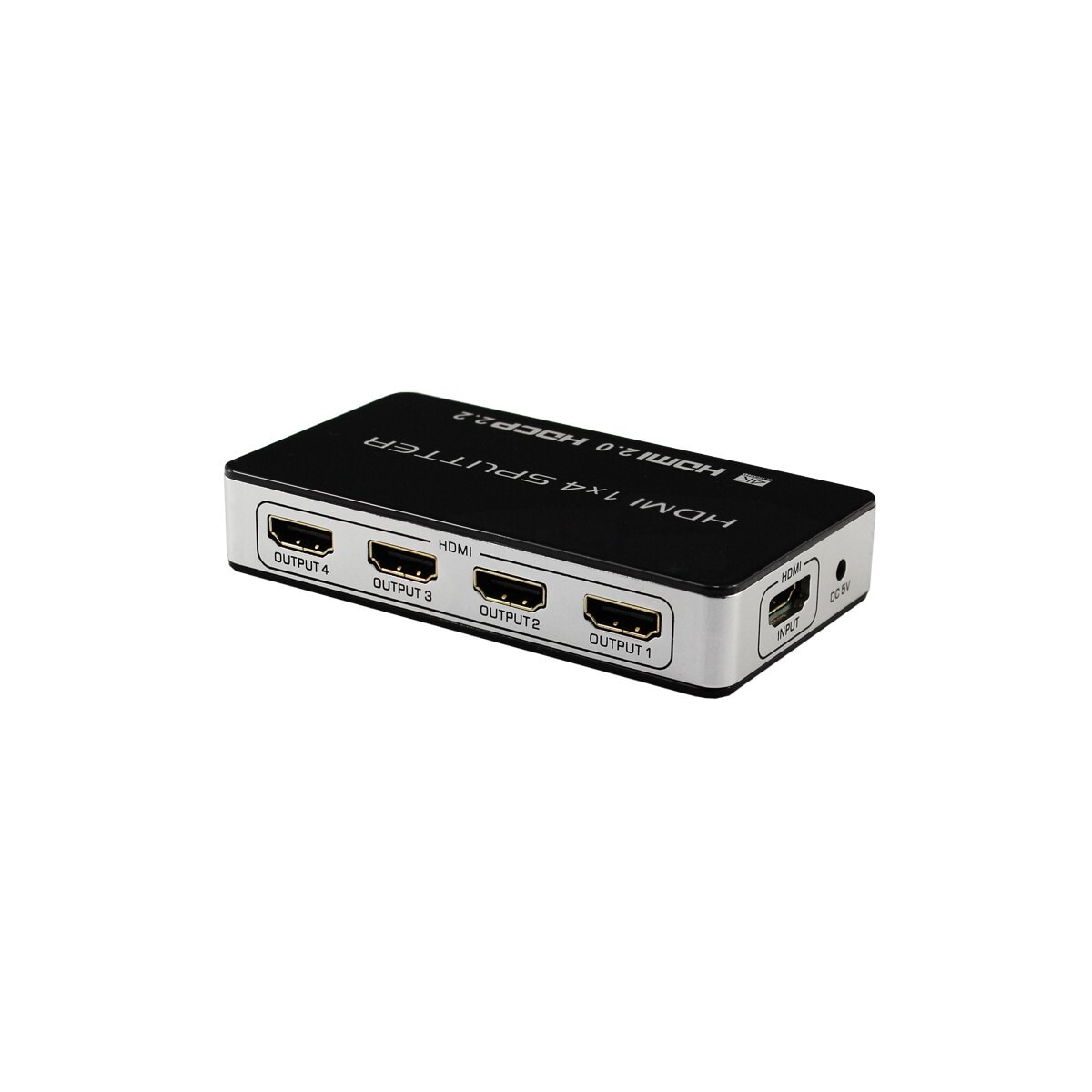 HDMI-splitter 1 x 4 UltraHD 4K 60Hz 3D HDMI V2.0 HDCP 2.2 18 Gbps