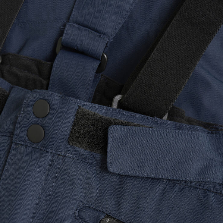 Color Kids Ski Pants W. Pockets - Recycled Total eclipse