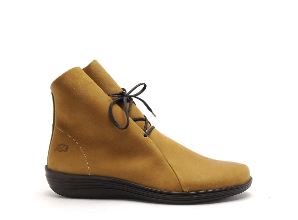 Loints boots bottine plates femme 79008 jaune