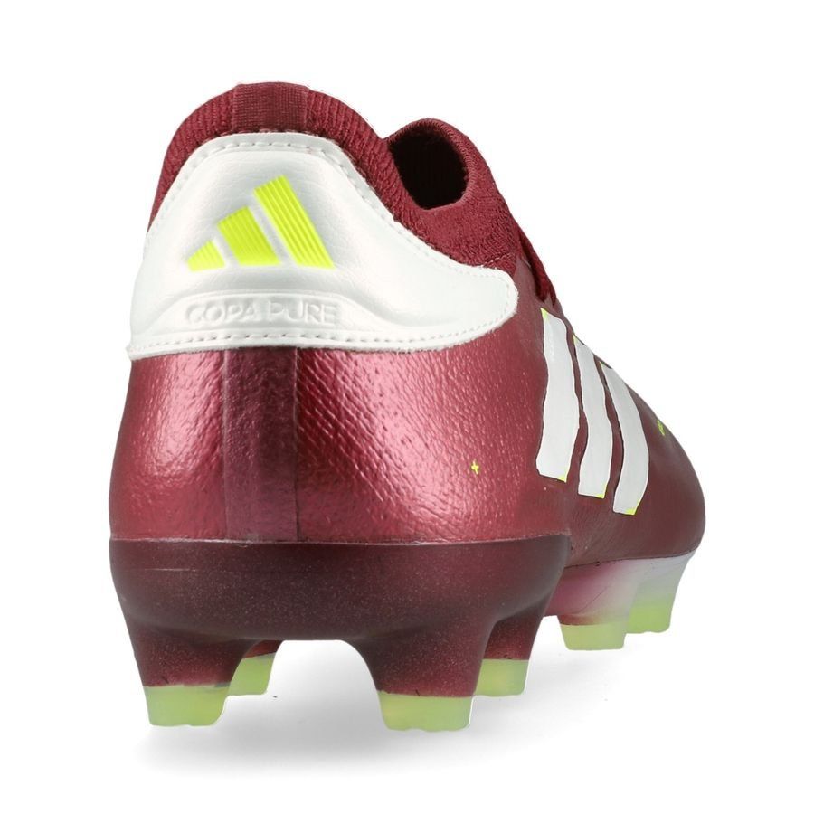 adidas Copa Pure 2 Elite KT FG Energy Citrus - Shadow Red/Blanc/Jaune