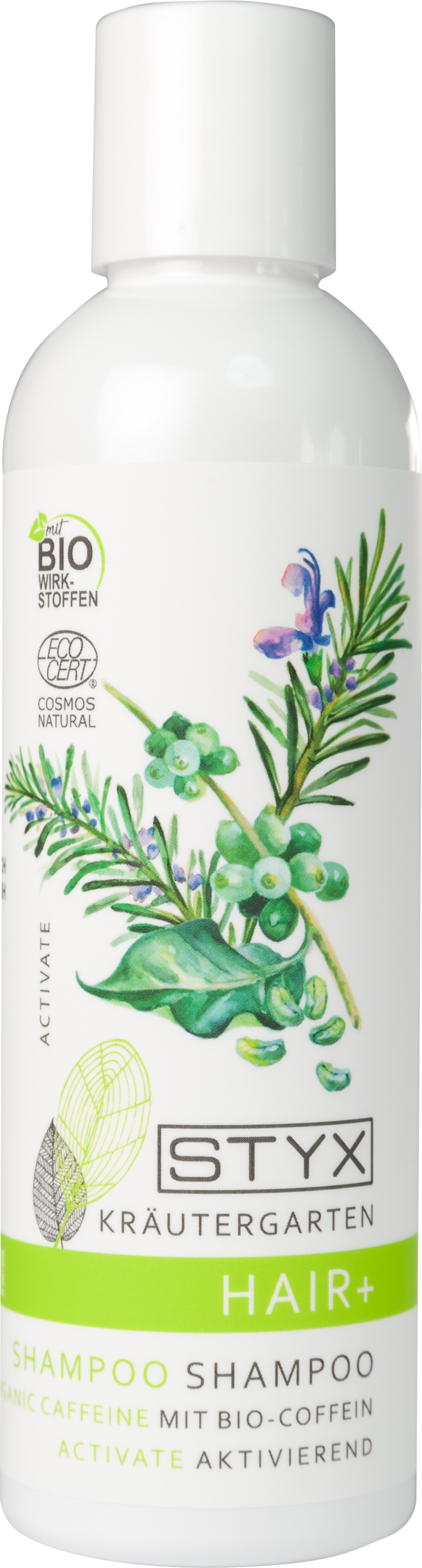 STYX  Kräutergarten Shampoo mit Bio-Coffein, 200 ml