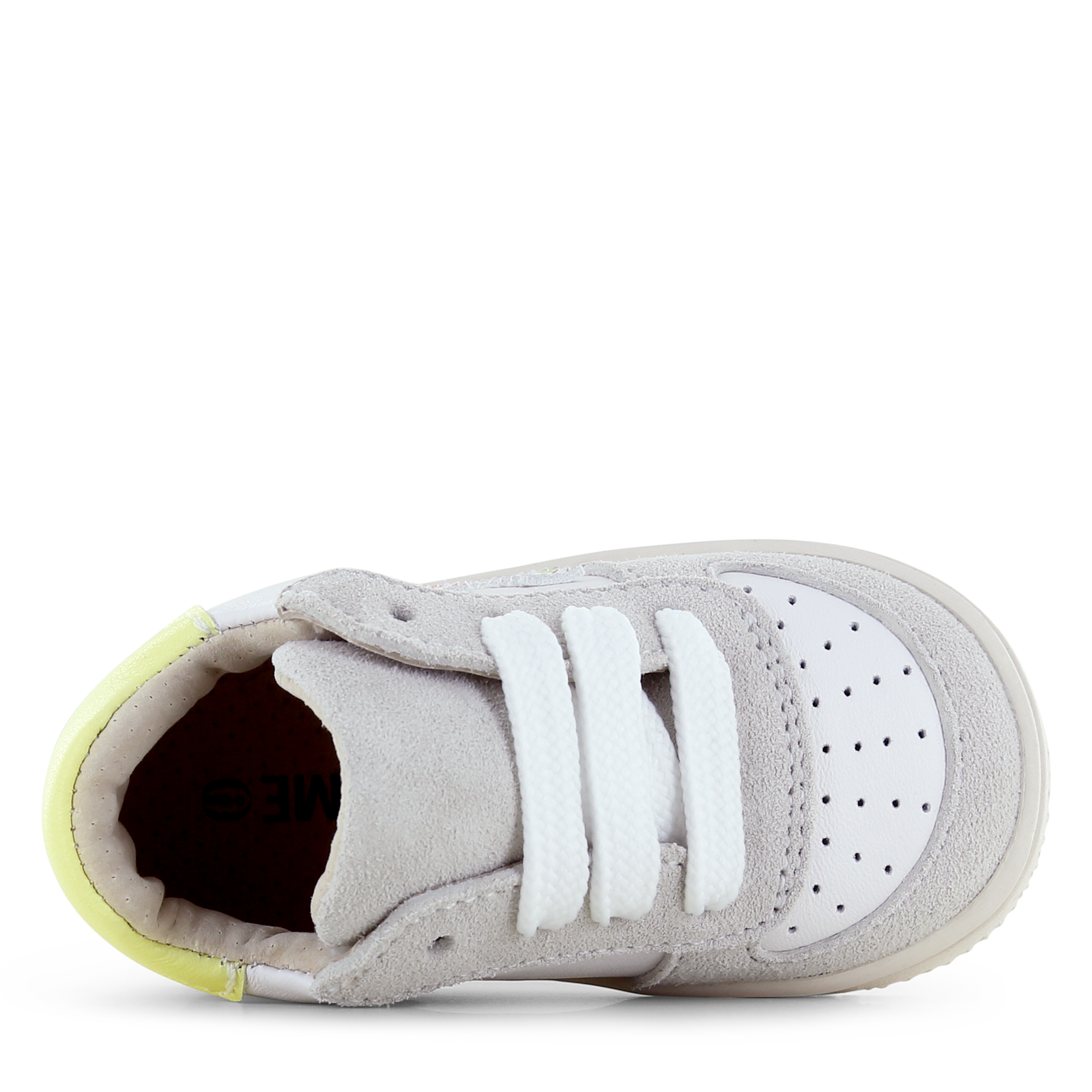 Shoesme wit sneakertje met print Leer, Suède | Meisjes schoenen