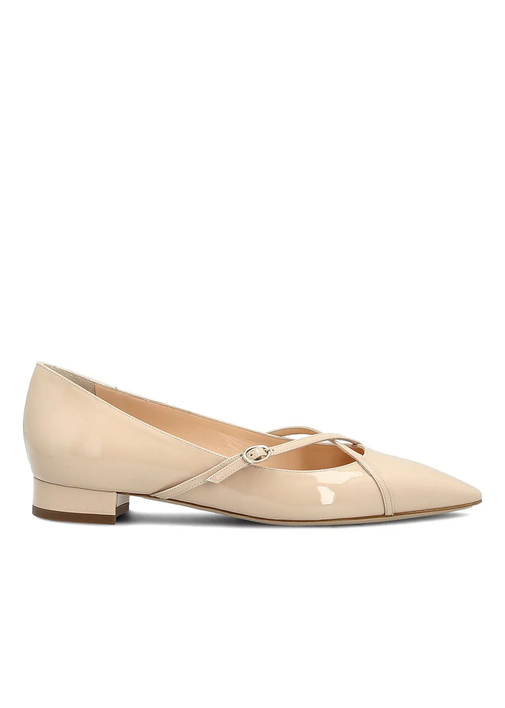 ESCARPIN VAUGELAS VERNIS NUDE