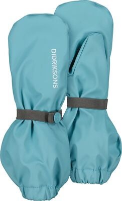 Didriksons Pileglove Fôrede Regnvotter, Blue Wash