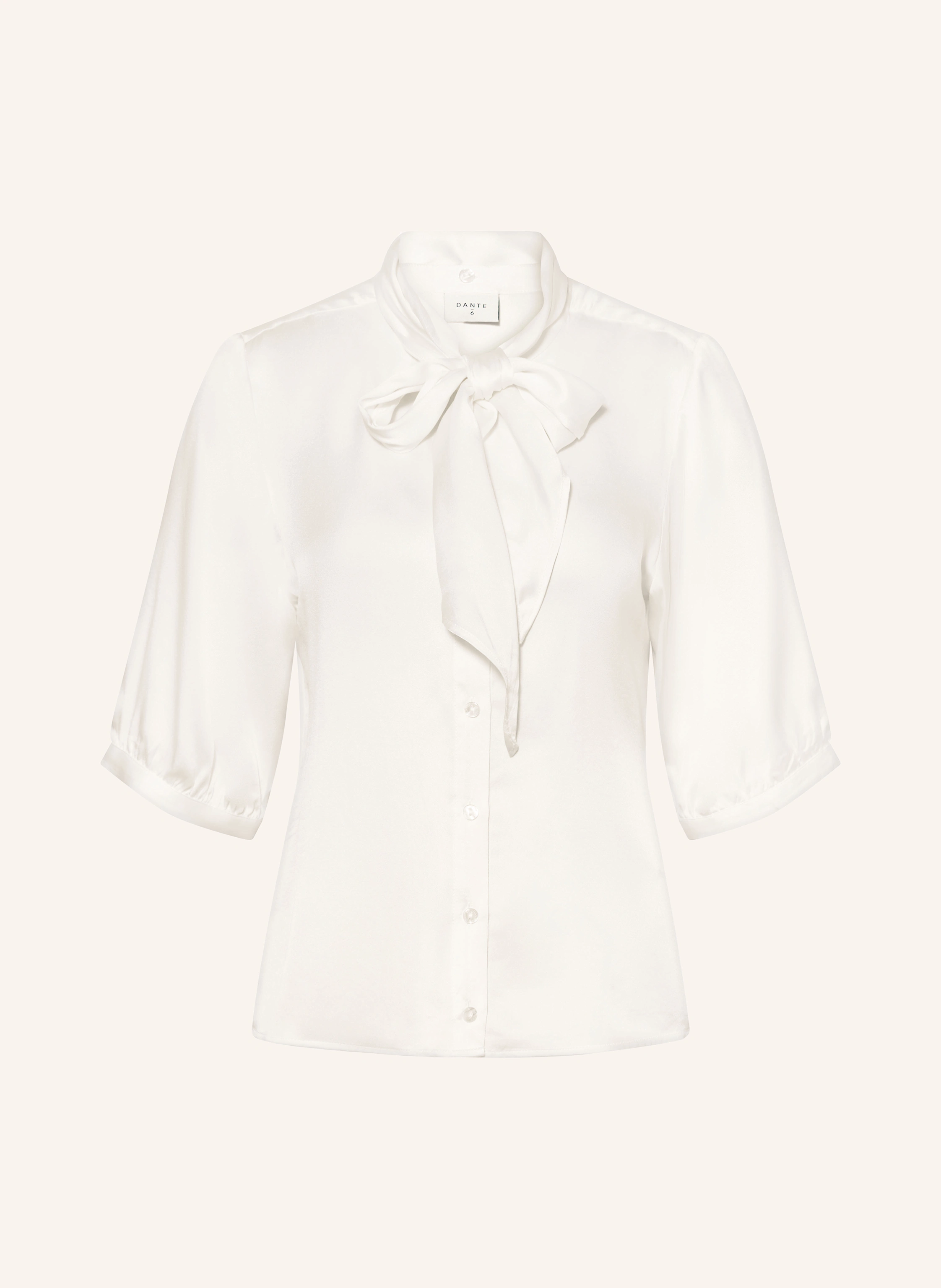 DANTE6 Seidenbluse VAILA mit Schluppe und 3/4-Arm