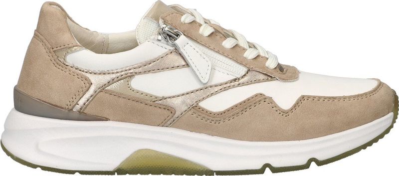Gabor - Rollingsoft - Sneakers - Weiss/Oak/Puder