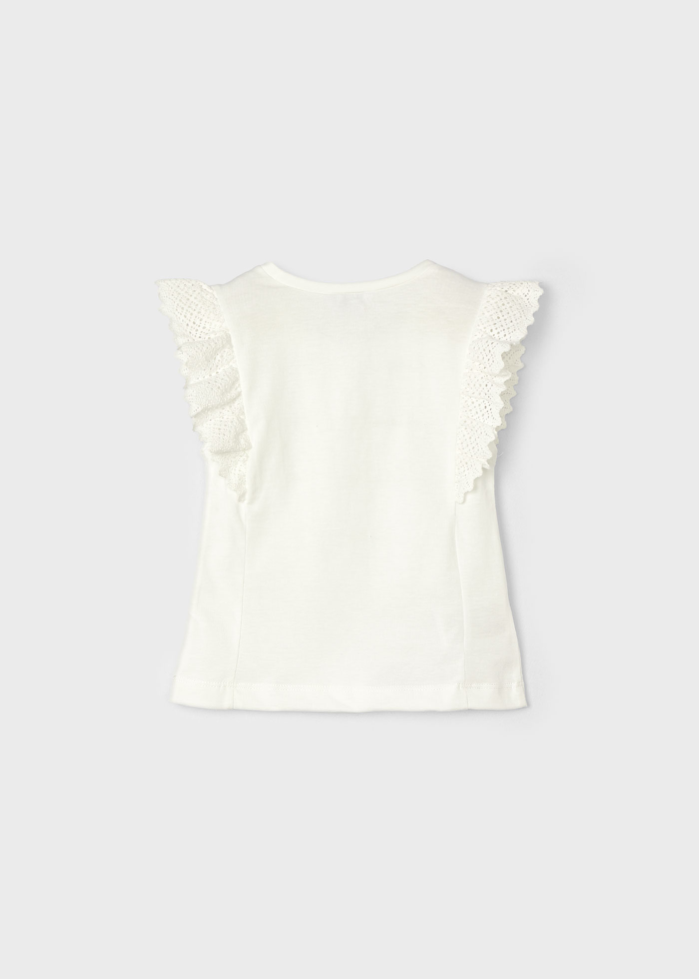 Camiseta de crochê Better Cotton para meninas