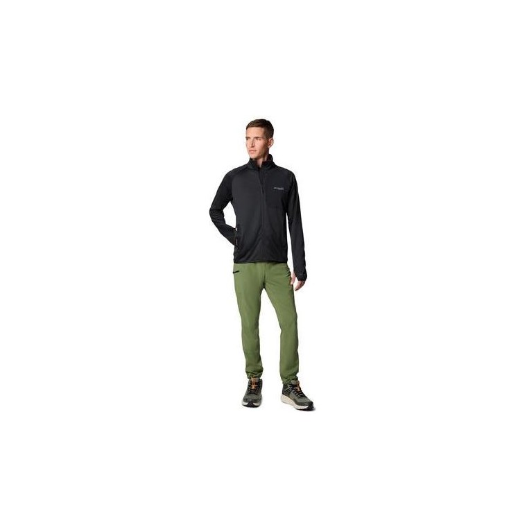 Columbia M Triple Canyon Grid Fleece FZ II Black