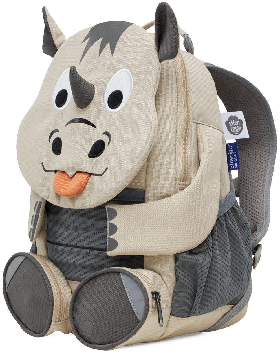 Kinderrucksack GROßER FREUND - NASHORN (20x31x12)