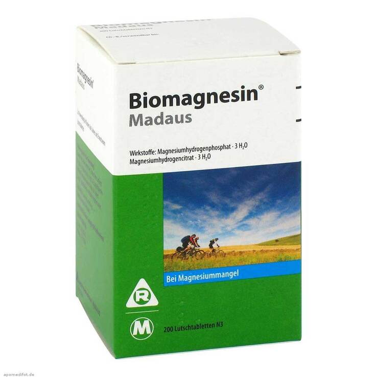 Biomagnesin® MADAUS Lutschtabletten, 200 St