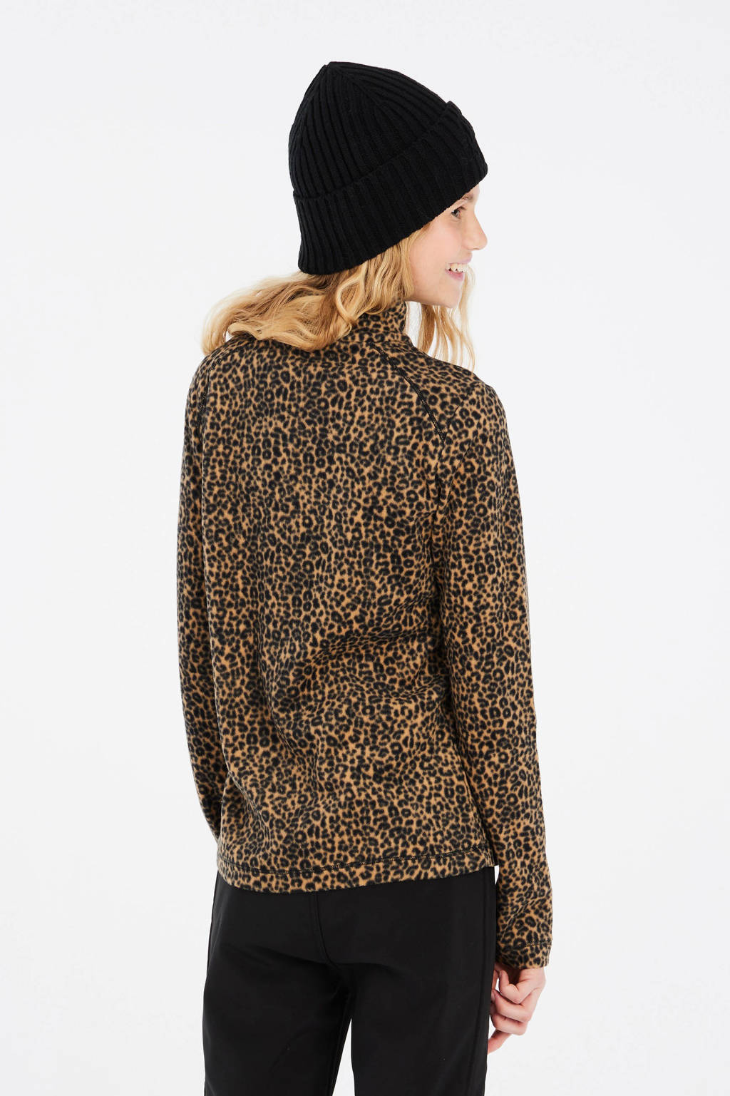 Protest skipully fleece PRTMISSY JR bruin/zwart