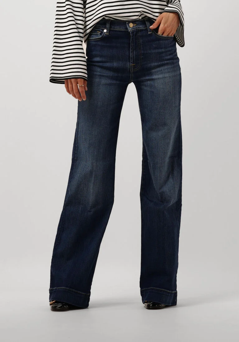 7 FOR ALL MANKIND blauwe 7 for all mankind flared jeans modern dojo nolita
